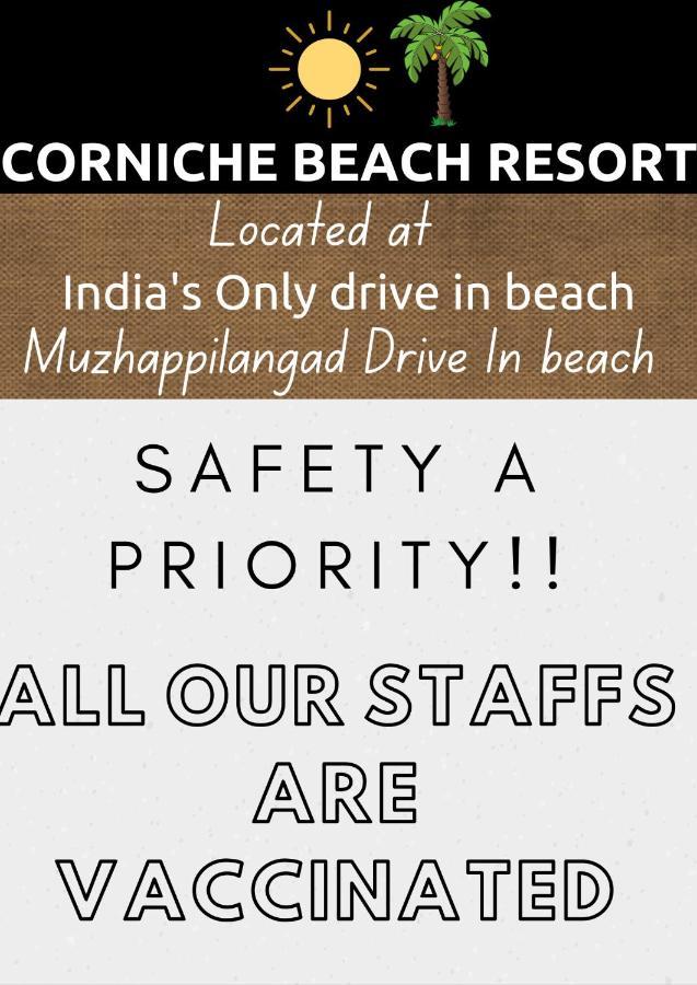 Corniche Beach Resort Mulappilangād Exterior photo